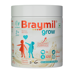 Braymil Grow 2+ Years – Nutritious Milk Drink | Vanilla Flavour 400g
