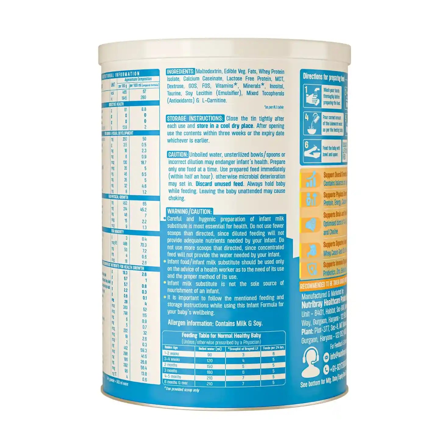 Infant Nutrition Brand in India |BIS Certified | Braymil 