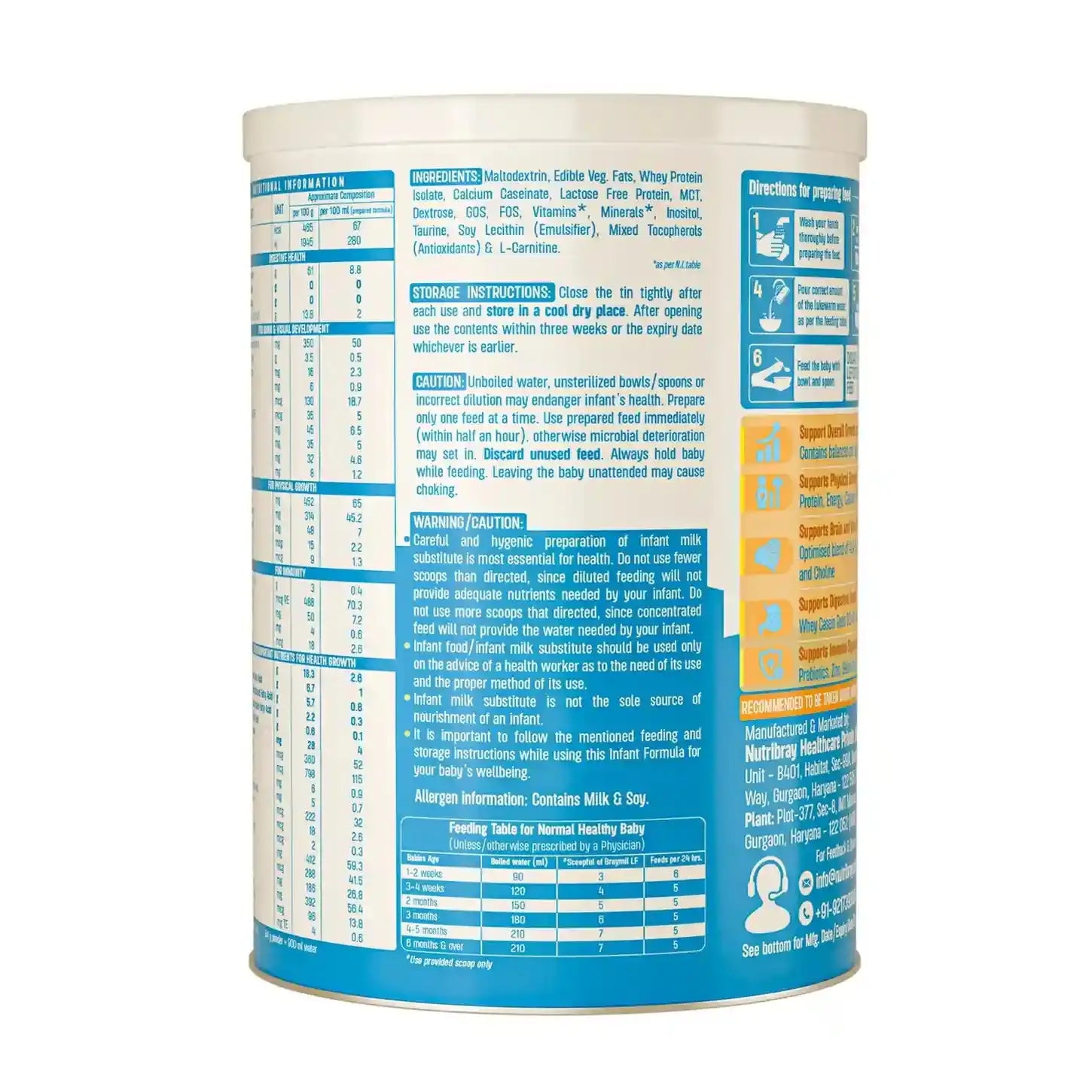 Infant Nutrition Brand in India |BIS Certified | Braymil 