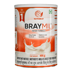 Braymil 1 Infant Formula | Stage - 1 | Upto 6 Months 400 gm Tin Pack