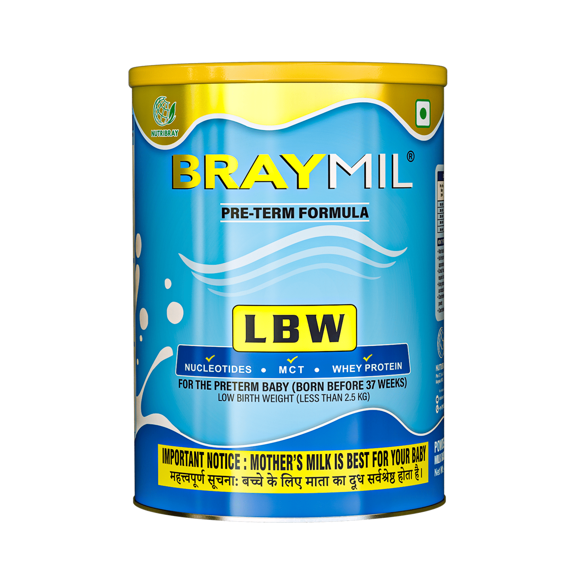 Braymil LBW Pre - Term Formula for the Preterm Baby 400 g - Braymil